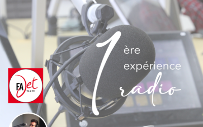 Ma première interview sur Radiofajet